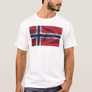 Camiseta Bandeira Da Noruega