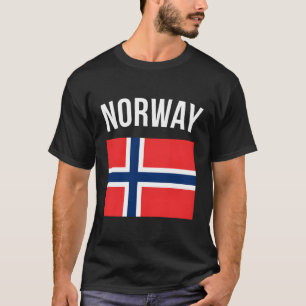 Camiseta Bandeira da Noruega