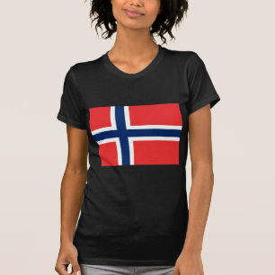 Camiseta Bandeira da Noruega