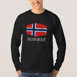 Camiseta Bandeira da Noruega