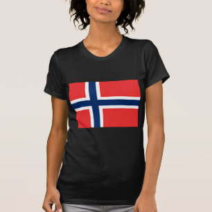 Camiseta Bandeira da Noruega