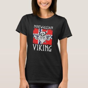 Camiseta Bandeira da Noruega Escandinávia Orgulho Norueguês