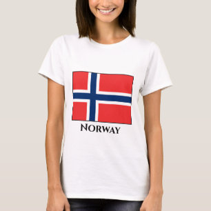 Camiseta Bandeira da Noruega (Noruega)