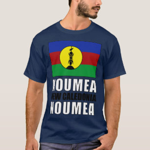 Camiseta Bandeira da Nova Caledónia