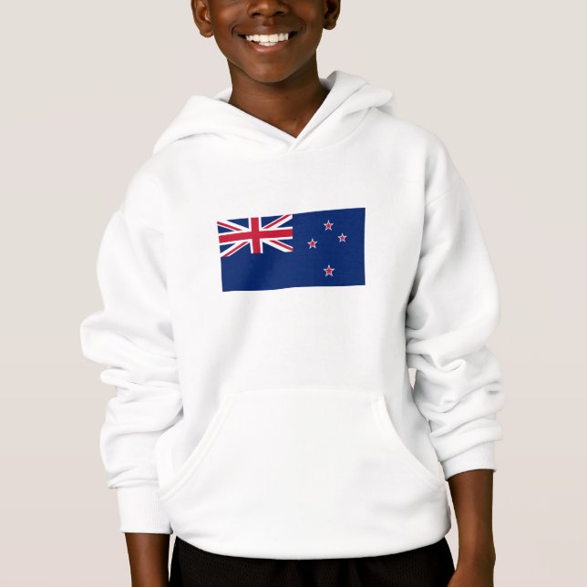 Camiseta Bandeira da Nova Zelândia (Frente)