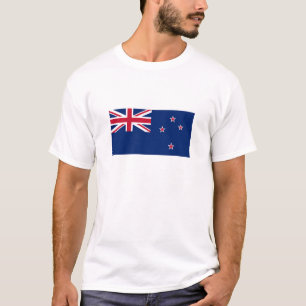 Camiseta Bandeira da Nova Zelândia
