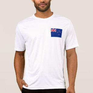 Camiseta Bandeira da Nova Zelândia