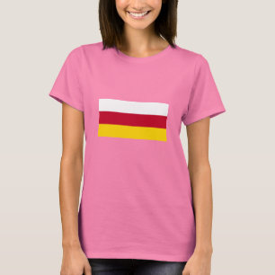 Camiseta Bandeira da Ossétia do Norte
