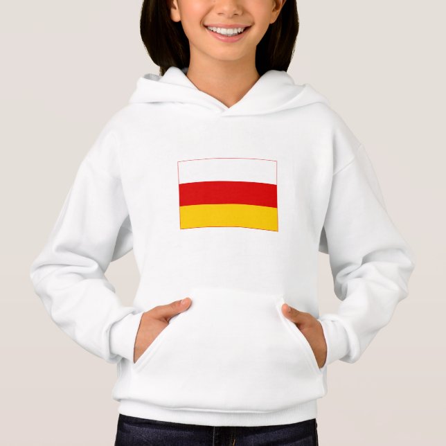 Camiseta Bandeira da Ossétia do Sul (Frente)