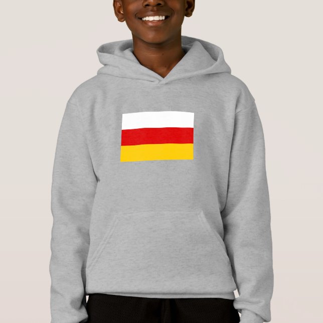 Camiseta Bandeira da Ossétia do Sul (Frente)