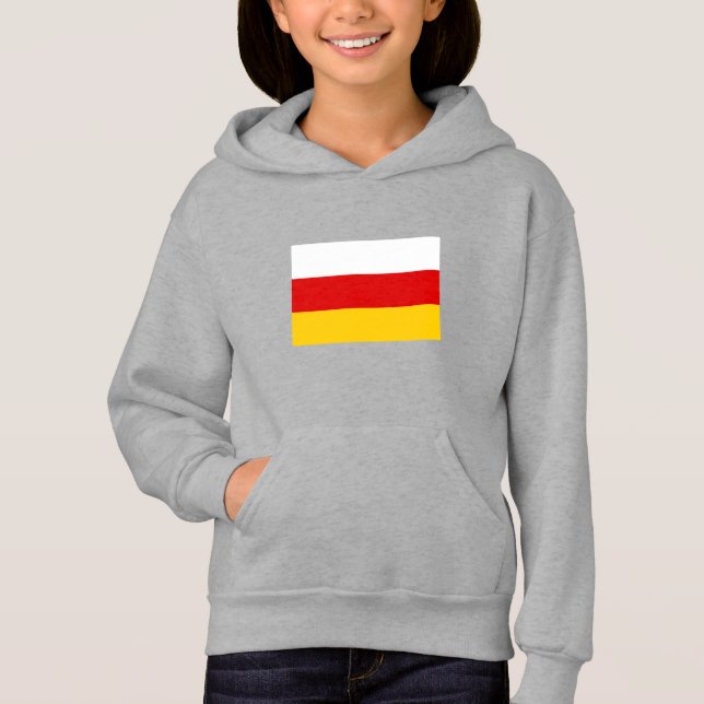 Camiseta Bandeira da Ossétia do Sul (Frente)