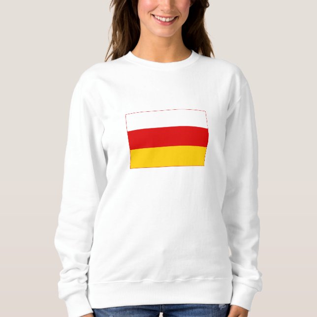Camiseta Bandeira da Ossétia do Sul (Frente)