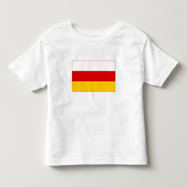 Camiseta Bandeira da Ossétia do Sul (Frente)