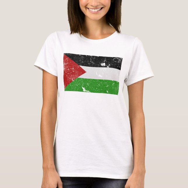 Camiseta Bandeira da Palestina (Frente)