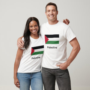 Camiseta Bandeira da Palestina