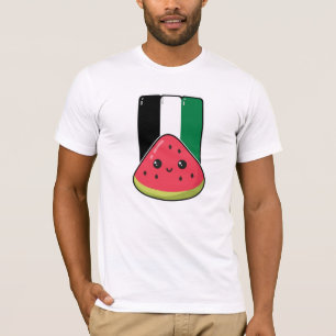 Camiseta Bandeira da Palestina Cura com Palestina Livre de 