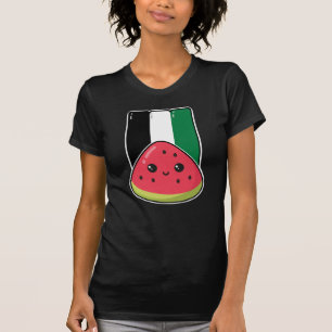Camiseta Bandeira da Palestina Cura com Palestina Livre de
