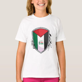 Camiseta Bandeira da Palestina e Ramos Olivais