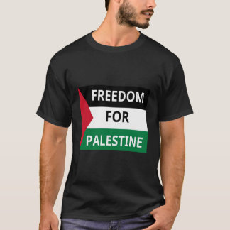 Camiseta Bandeira da Palestina, liberdade para a Palestina,