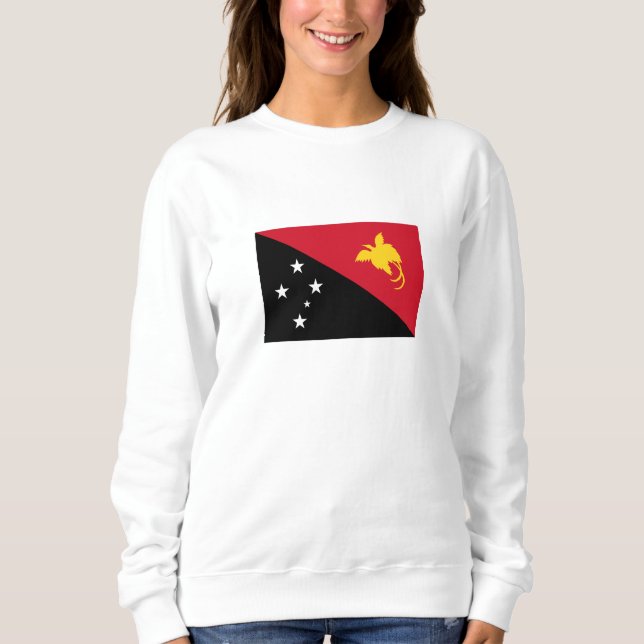 Camiseta Bandeira da Papua-Nova Guiné (Frente)