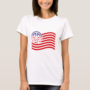 Camiseta Bandeira da paz