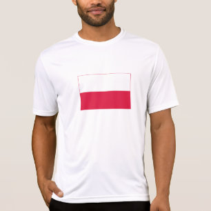 Camiseta Bandeira da Polônia