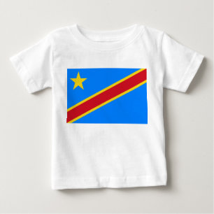 Camiseta Bandeira da RDC (República Democrática do Congo)