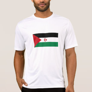 Camiseta Bandeira da República Árabe Saaraui Democrática