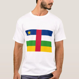 Camiseta Bandeira da República Centro-Africana