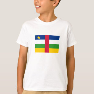 Camiseta Bandeira da República Centro-Africana