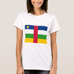 Camiseta Bandeira da República Centro-Africana