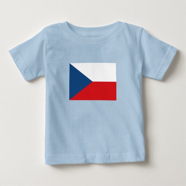 Camiseta Bandeira da República Checa (Frente)