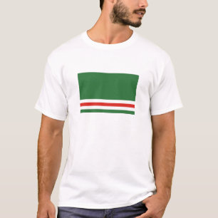Camiseta Bandeira da República Chechena de Ichkeria