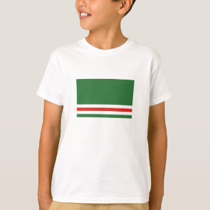 Camiseta Bandeira da República Chechena de Ichkeria