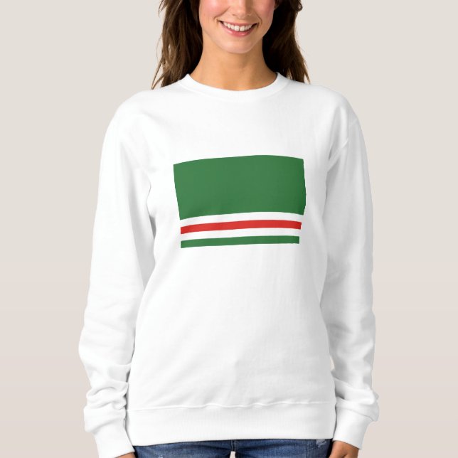 Camiseta Bandeira da República Chechena de Ichkeria (Frente)