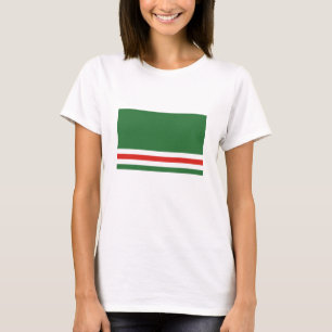 Camiseta Bandeira da República da Chechênia