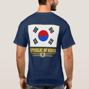 Camiseta Bandeira da República da Coreia