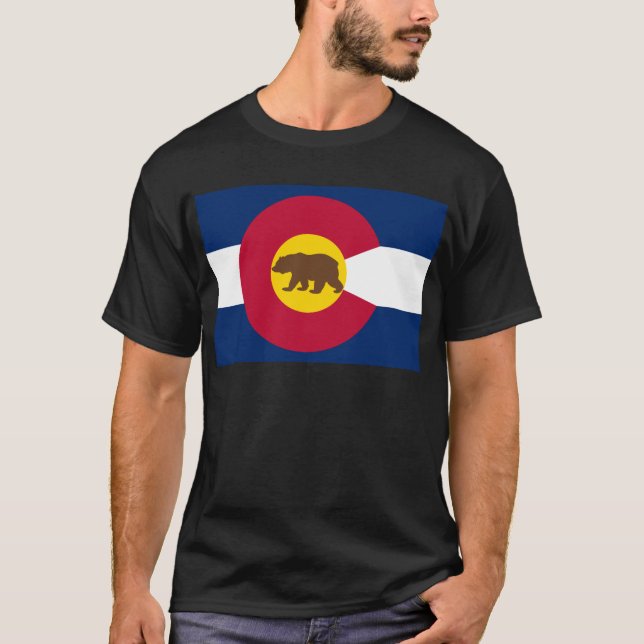 Camiseta Bandeira da república de Calirado (Frente)
