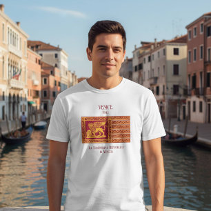 Camiseta Bandeira da República de Veneza