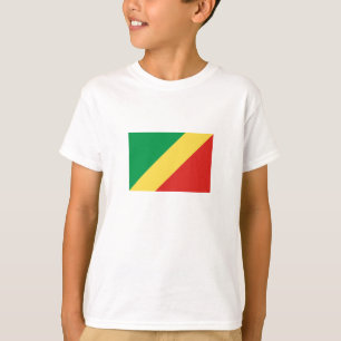 Camiseta Bandeira da República do Congo