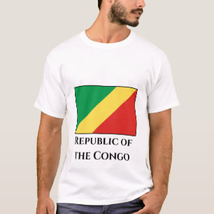 Camiseta Bandeira da República do Congo