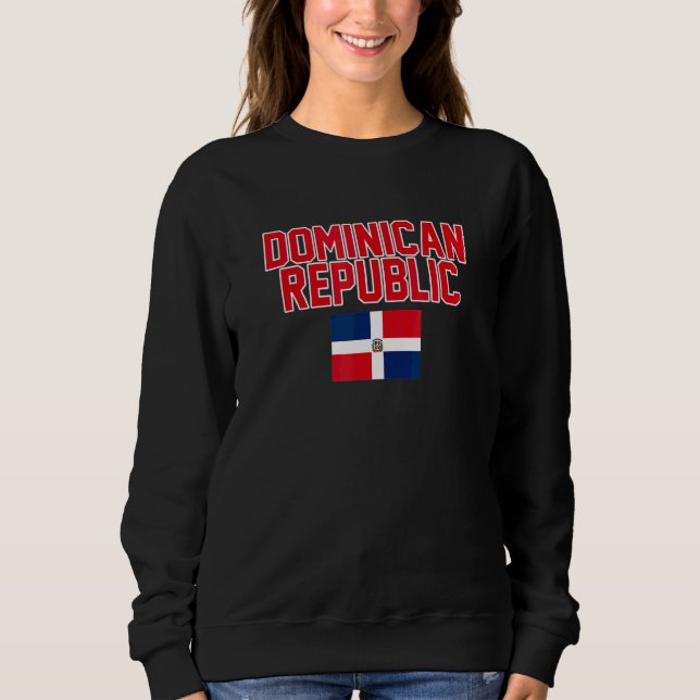 Camiseta Bandeira da República Dominicana (Frente)