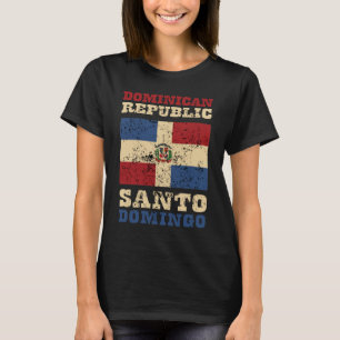 Camiseta Bandeira da República Dominicana
