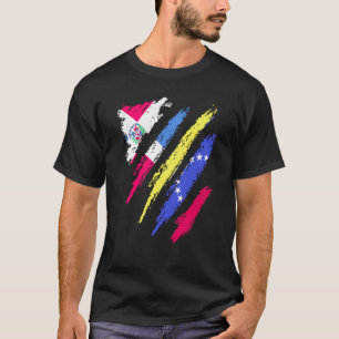 Camiseta Bandeira da República Dominicana País de origem Ve