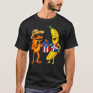 Camiseta Bandeira da República Dominicana Porto Rico Sapo B