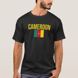 Camiseta Bandeira Da República Dos Camarões