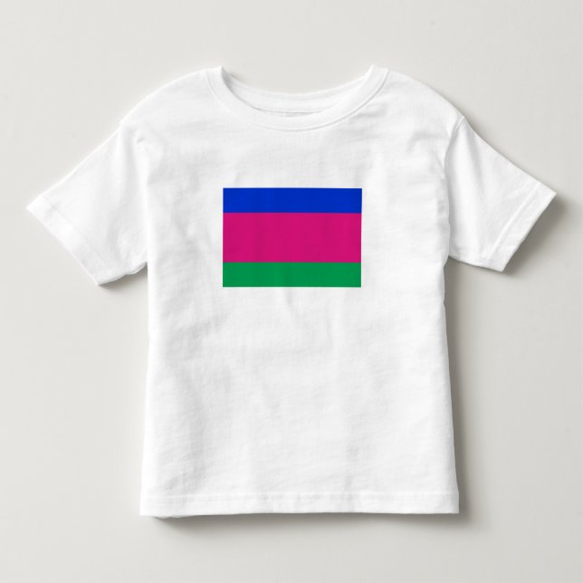 Camiseta Bandeira da República Popular de Kuban (Frente)