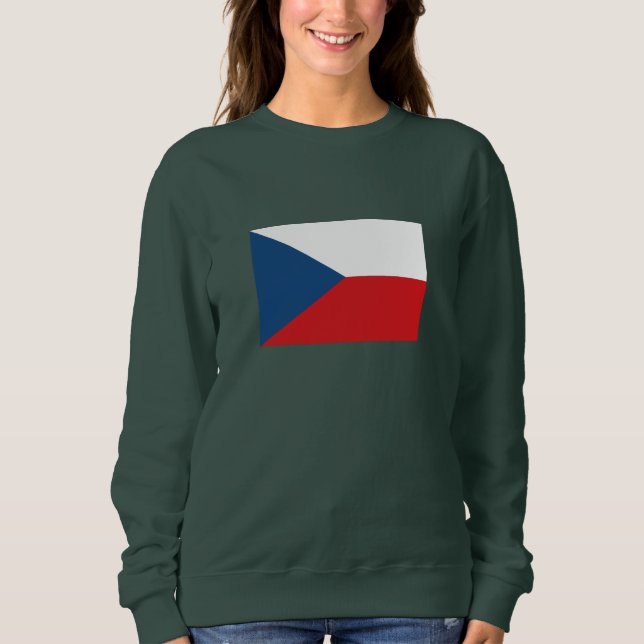 Camiseta Bandeira da República Tcheca (Frente)