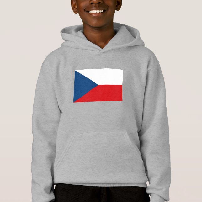 Camiseta Bandeira da República Tcheca (Frente)