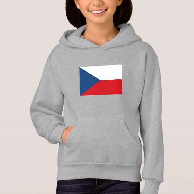 Camiseta Bandeira da República Tcheca (Frente)